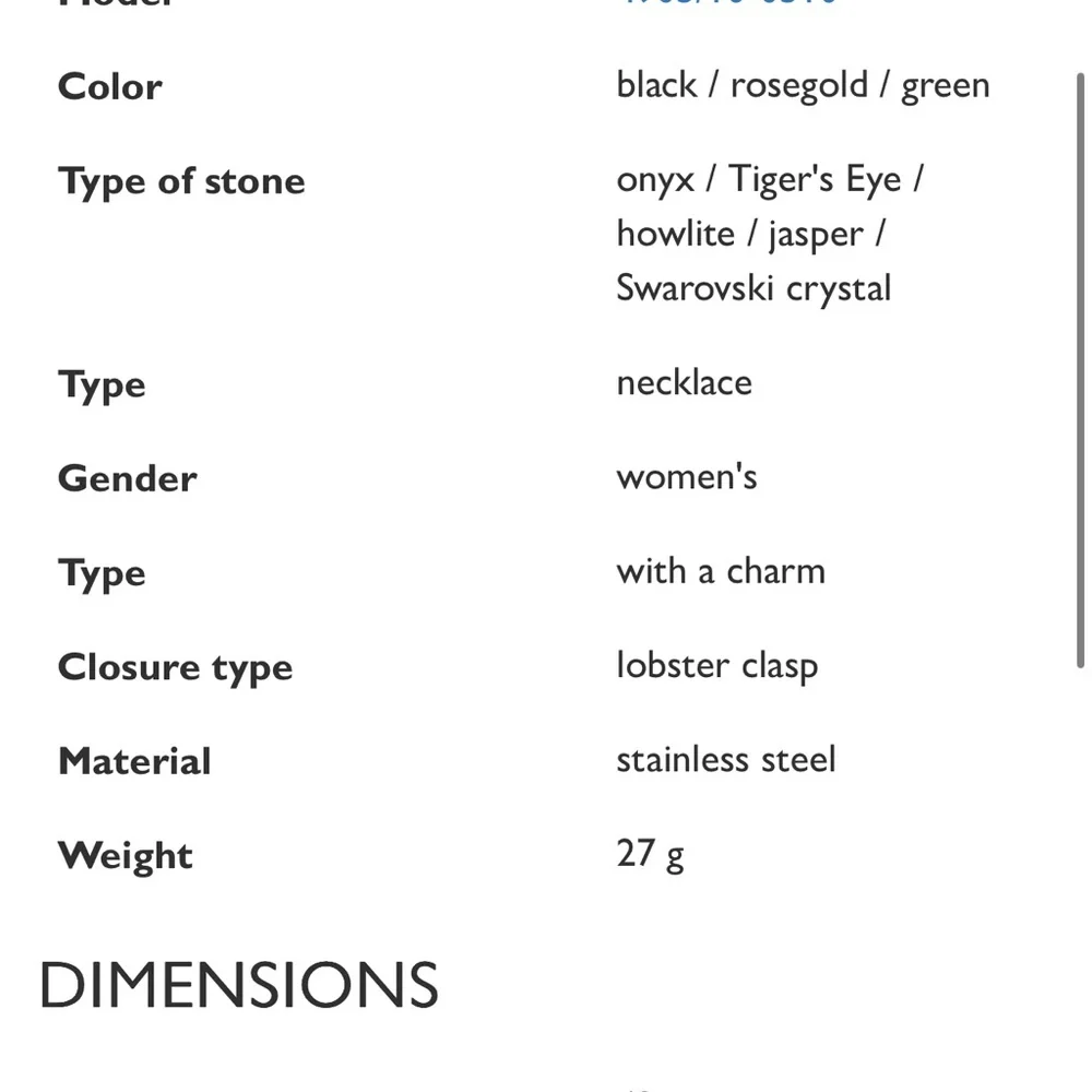 Black and Silver Beaded Necklace Elegant Jewelry - Picture 3 of 5